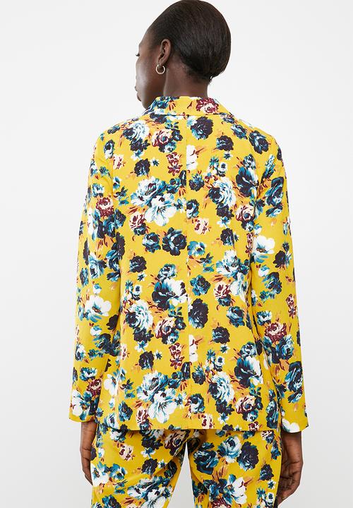Vero Moda - Naya long sleeve blazer - yellow