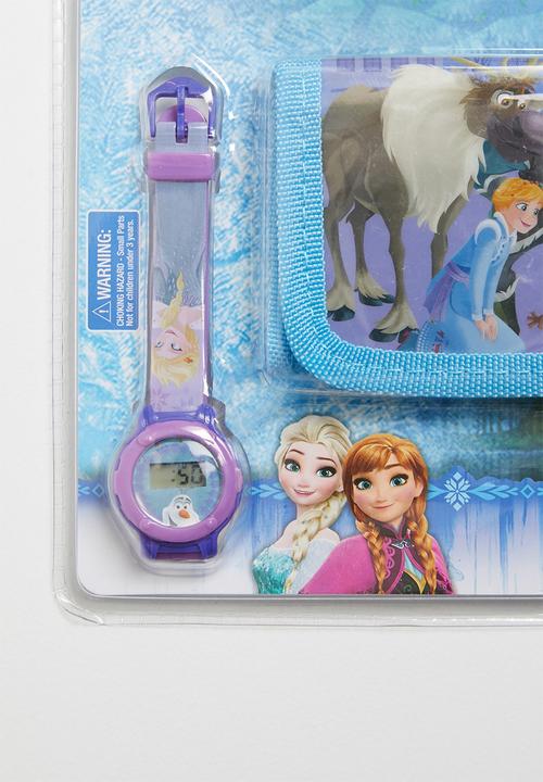 Character Fashion - Frozen wallet & watch set - multi