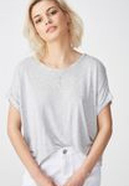 Cotton On - The relaxed tee - grey 