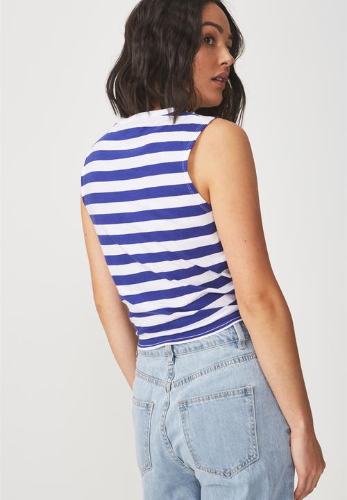 Cotton On - Tbar maeve  tank - blue
