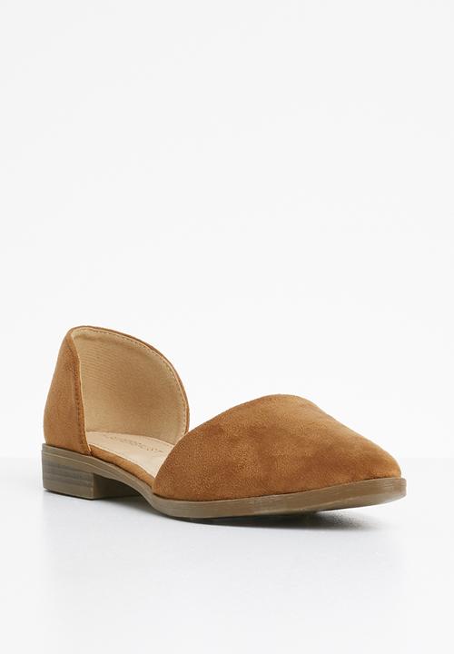 Superbalist - Pointed toe pump - tan