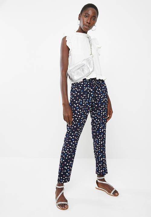 Vero Moda - Crisp frill top - white