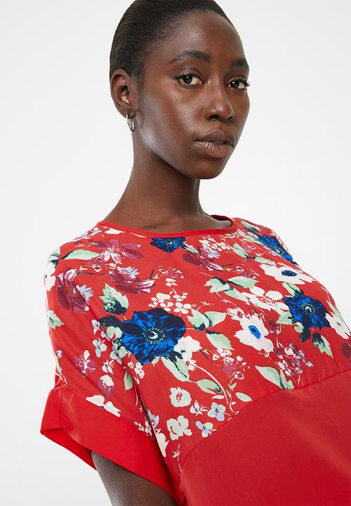 Vero Moda - Zoe top - red