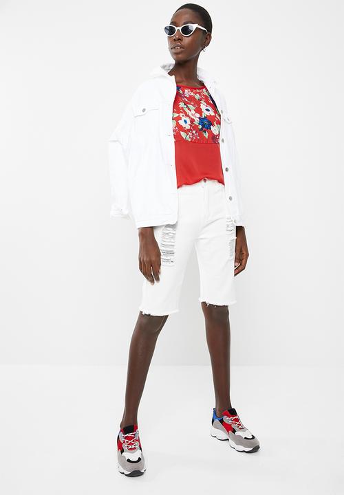 Vero Moda - Zoe top - red