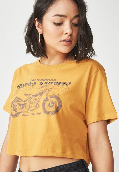 Cotton On - Tbar arizona graphic tee - yellow