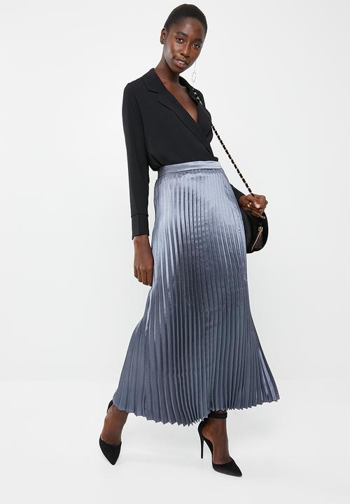 Vero Moda - Jasmine maxi skirt - blue