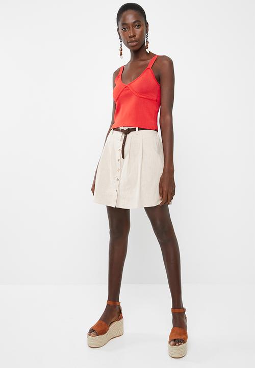 Vero Moda - Sanders top - red