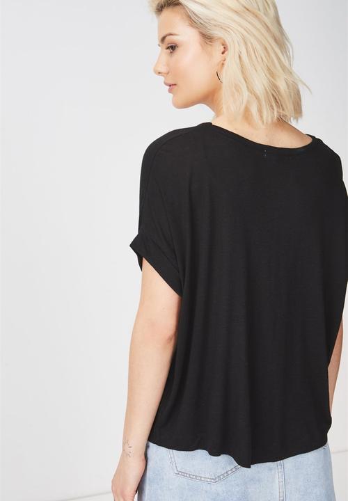 Cotton On - The relaxed tee - black