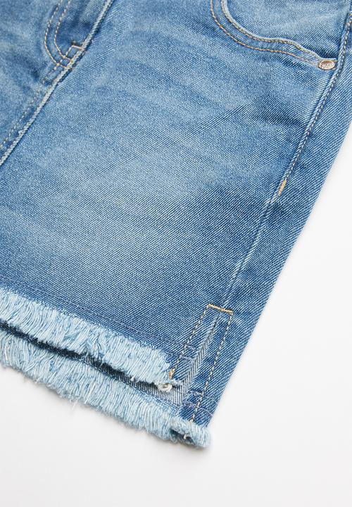 Pop Candy - Denim skirt - blue