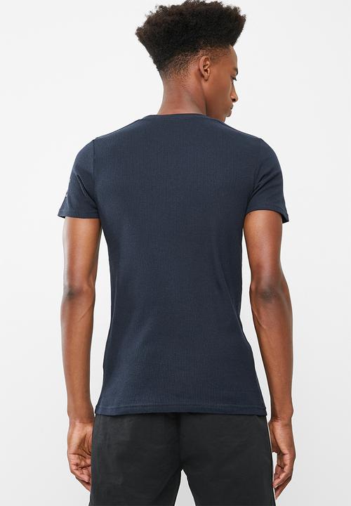 Brave Soul - Fort t-shirt - navy
