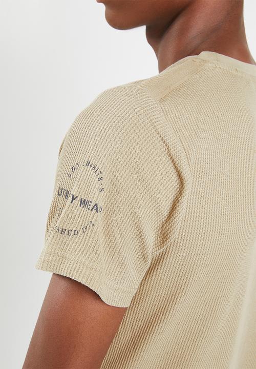 Brave Soul - Fort t-shirt - stone