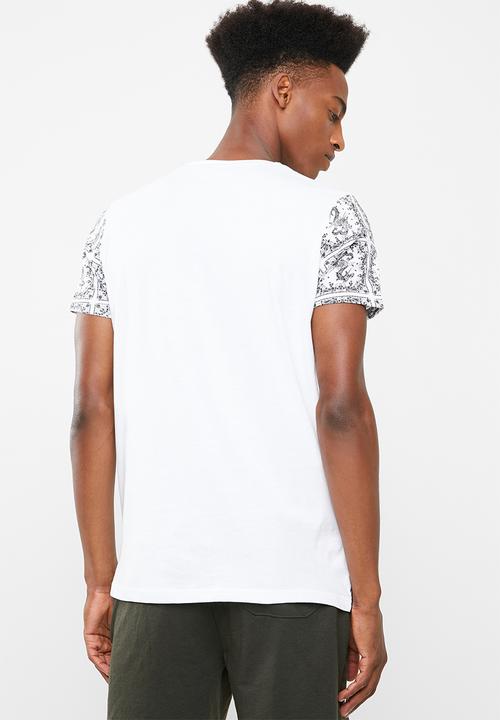 Brave Soul - Dragon t-shirt - white