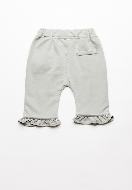 Pop Candy - Detailed butterfly leggings - grey
