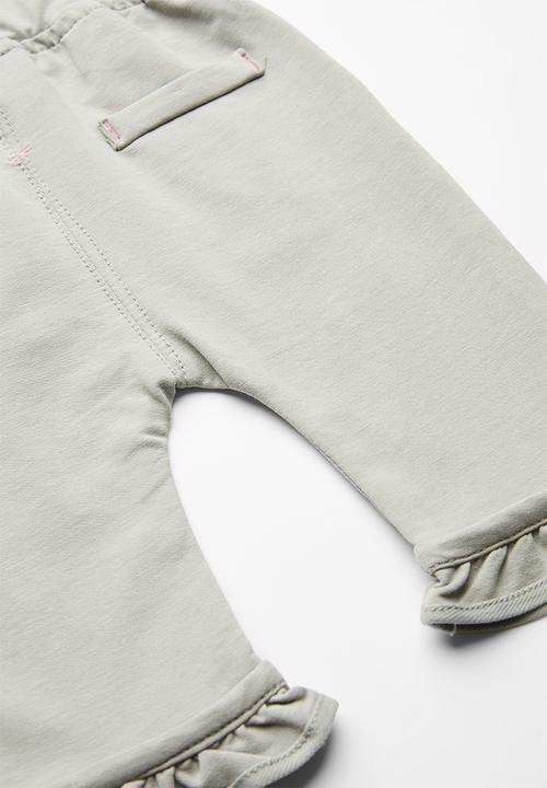 Pop Candy - Detailed butterfly leggings - grey