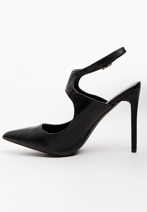 STYLE REPUBLIC - Arch cut-out pointy heels - black
