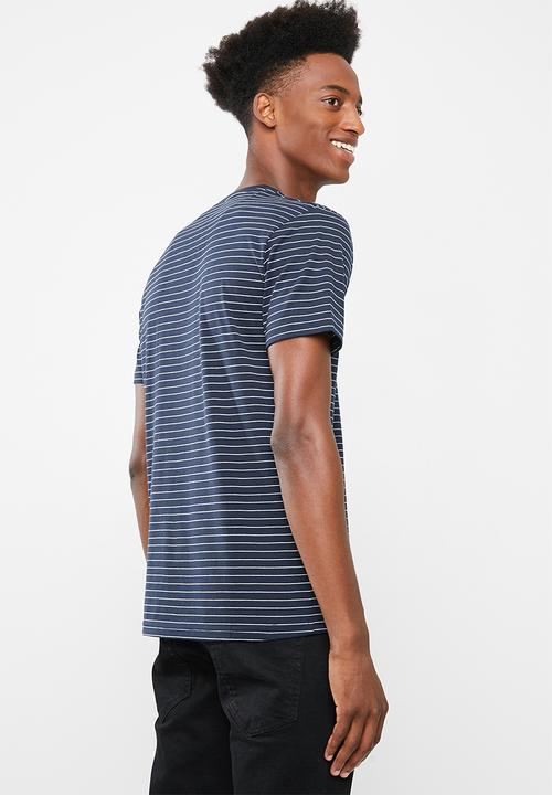 Brave Soul - Springs tshirt - mid blue