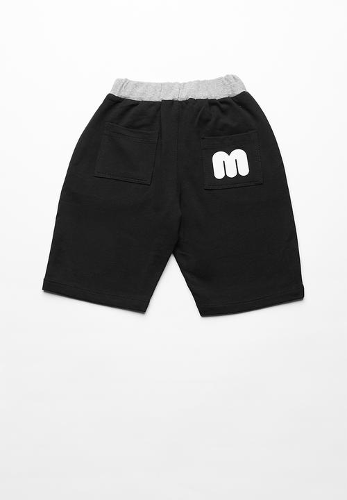 Pop Candy - Elasticated shorts - black