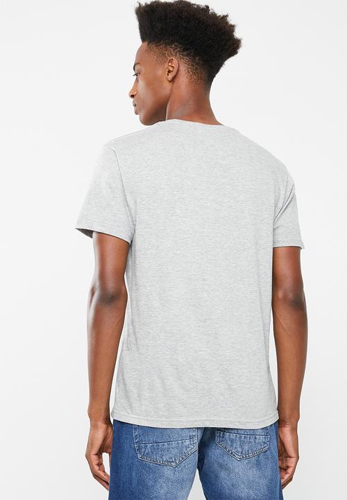 Brave Soul - Pocket t-shirt - pale grey