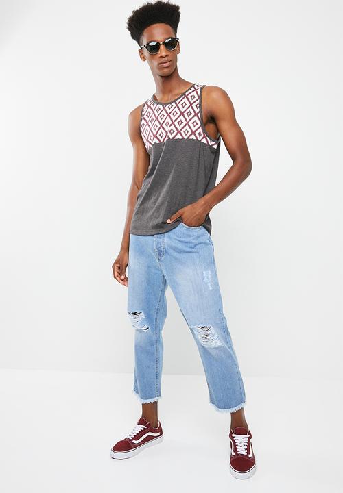 Brave Soul - Herrick vest - grey