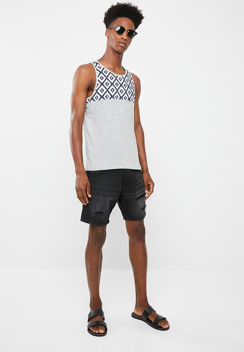Brave Soul - Herrick vest - grey