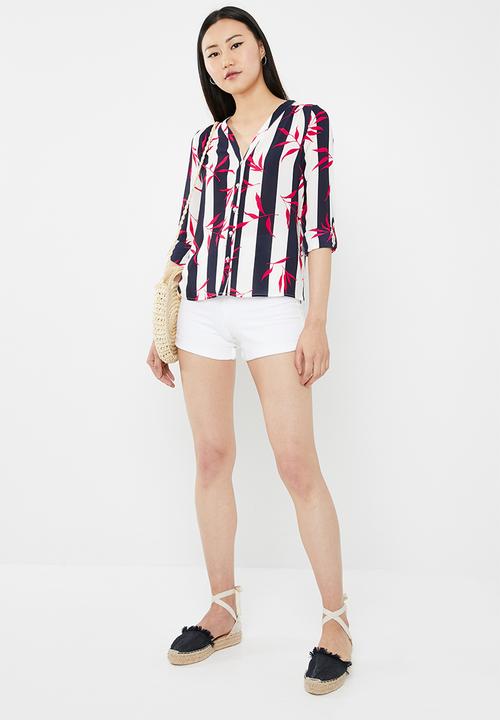 ONLY - Nova lux shirt - white