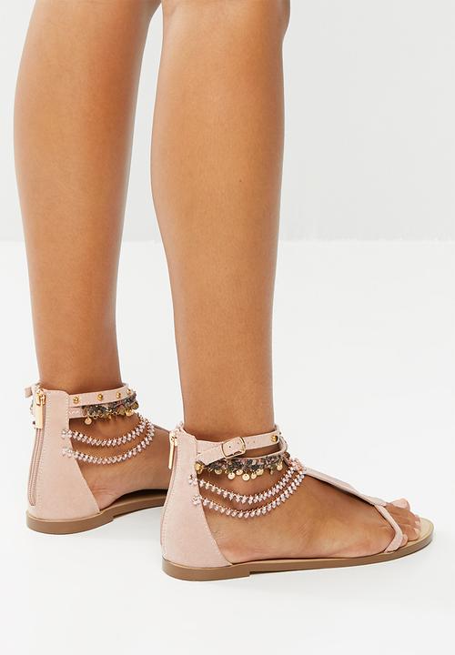 Madison® - Embellished sandals - pink
