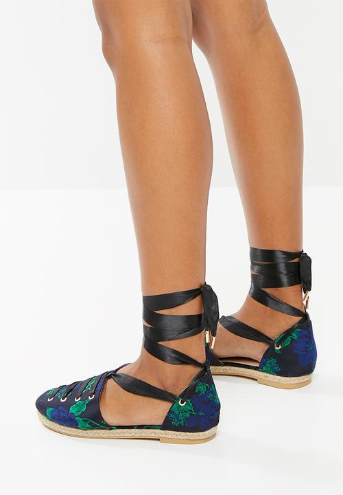 Superbalist - Sia lace up espadrille - multi