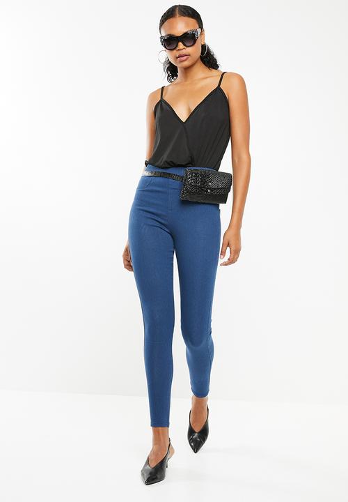 STYLE REPUBLIC - Basic jeggings - mid blue