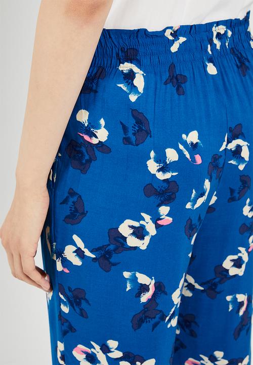 Jacqueline de Yong - King belted culottes - blue