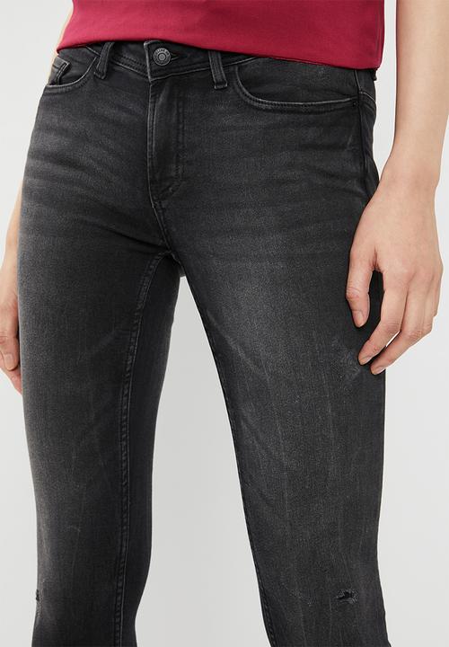 Jacqueline de Yong - Skinny regular jake ankle jeans - grey