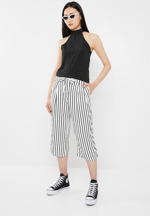 Jacqueline de Yong - King belted culottes - black