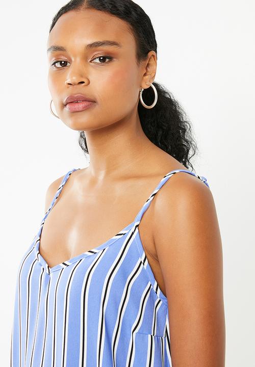 STYLE REPUBLIC - Strap detail cami - blue