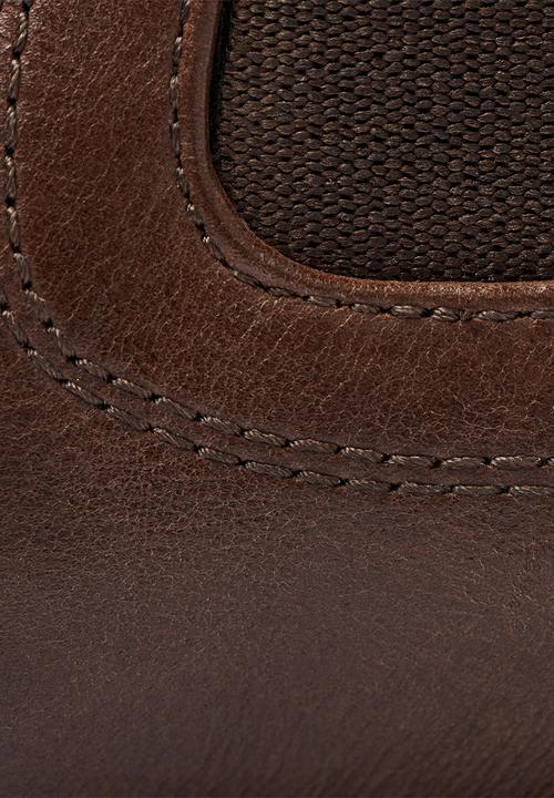 G-STAR - Warth chelsea leather denim mix - brown