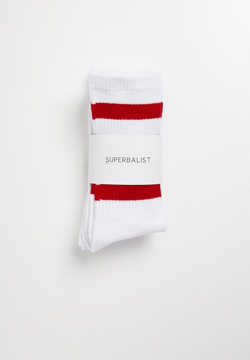 Superbalist - 3 pack sport socks - white