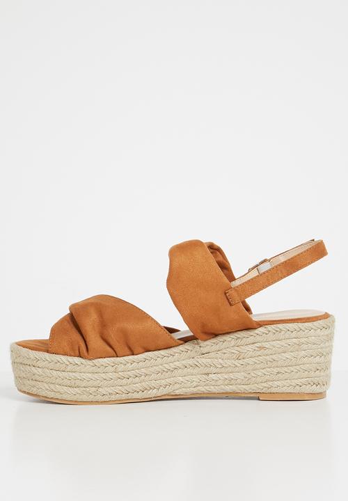 Superbalist - Lilly espadrille heel - tan