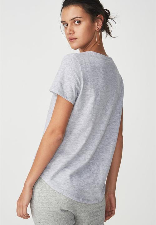 Cotton On - The crew T-Shirt - grey 