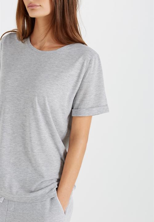 Cotton On - Sparkle short sleeve t-shirt - grey