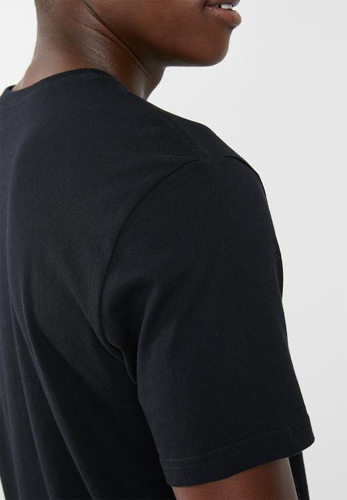 RVCA - Dark camo tee - black