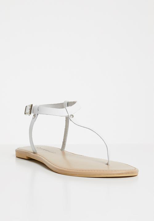 Superbalist - T-bar sandal - white