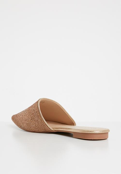 Superbalist - Lauren pointed slide - rose gold