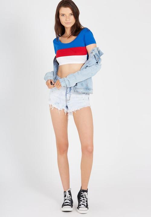 Supré  - Printed tiny tee- multi