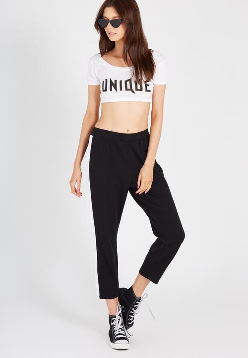 Supré  - Printed tiny tee unique - white