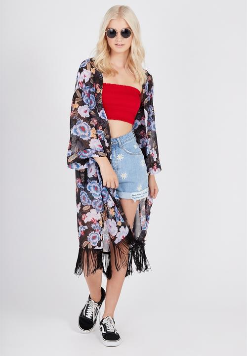 Supré  - Shirred bandeau - red 