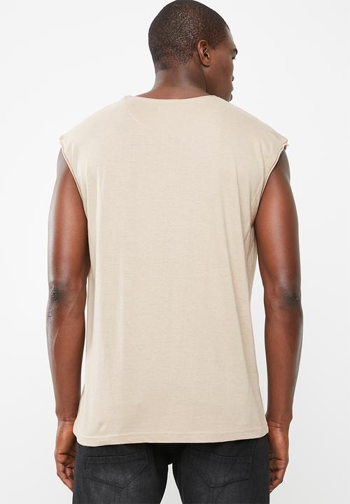 Brave Soul - Varley vest - stone