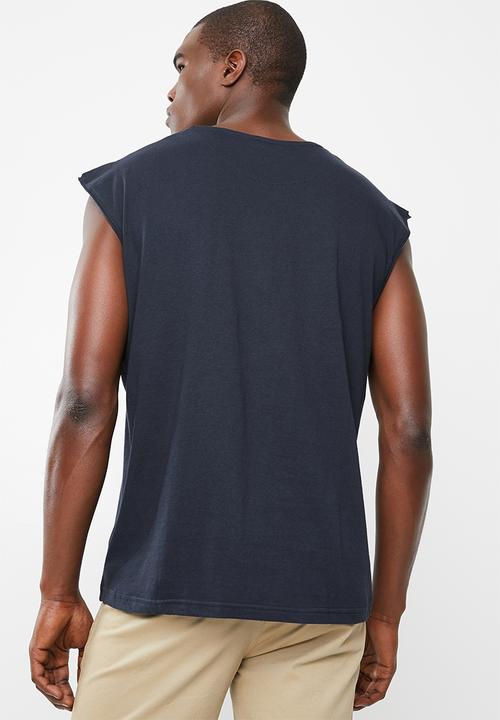 Brave Soul - Varley vest - navy