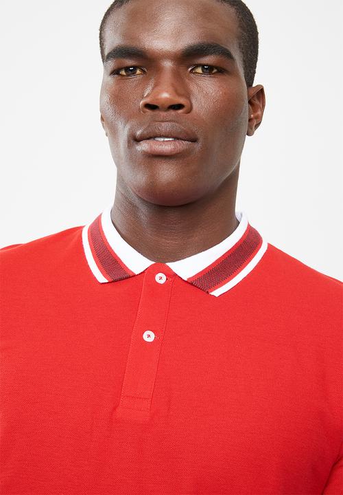 Only & Sons - Benjamin polo - red