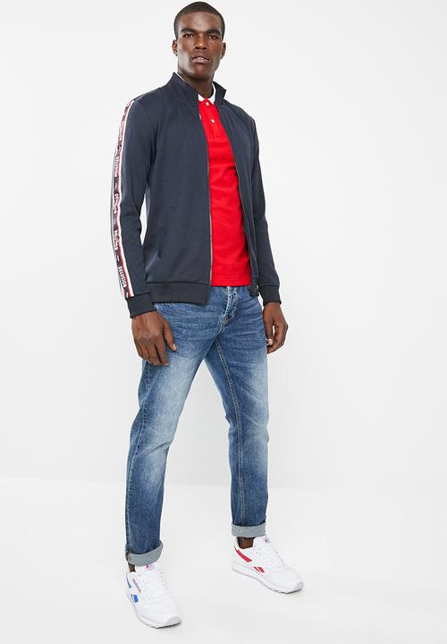 Only & Sons - Ben tape jacket - navy