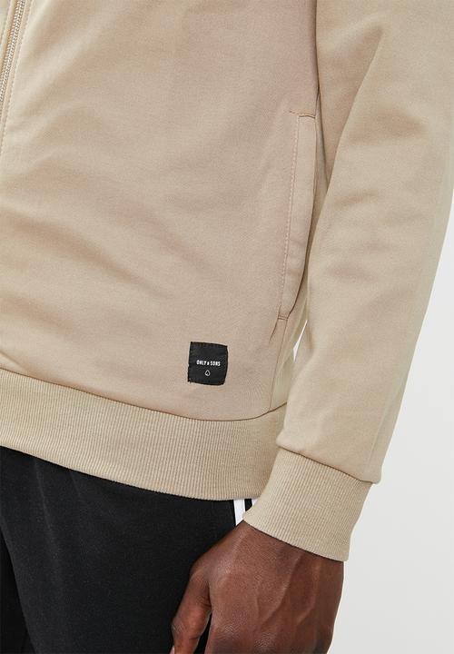 Only & Sons - Teo track jacket - cream