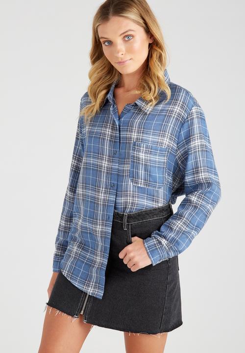 Supré  - Check shirt - blue