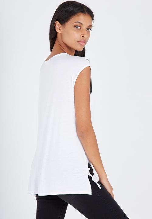 Supré  - 80s tee - white